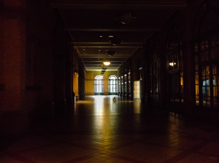 Light in the hall